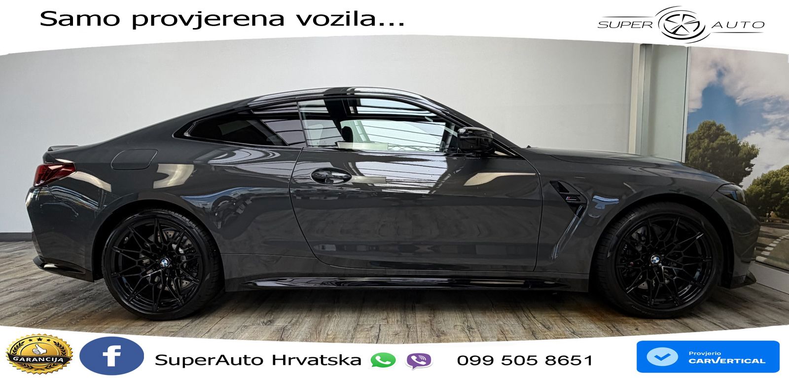 BMW M4 Competition 3.0 (530 KS) xDrive Steptronic LED+GR SJED+ACC