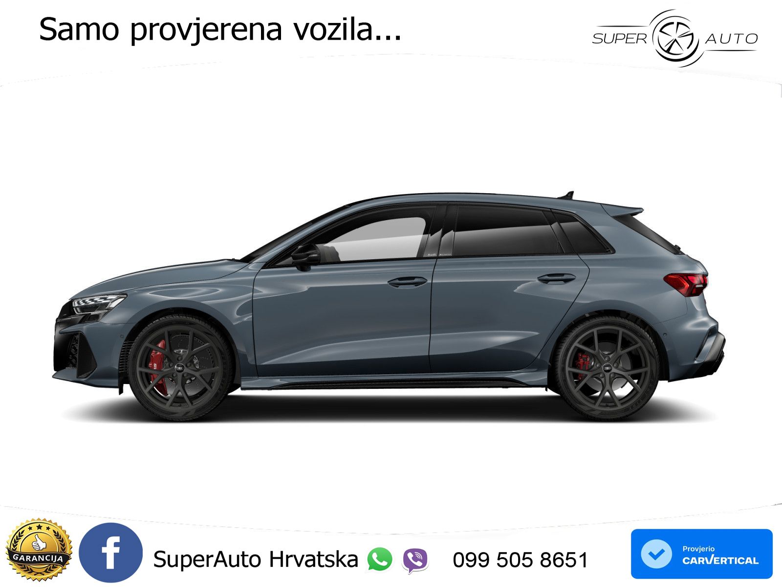 Audi RS3 Sedan 2.5 TFSI (400 KS) quattro S tronic LED+GR SJED+ACC