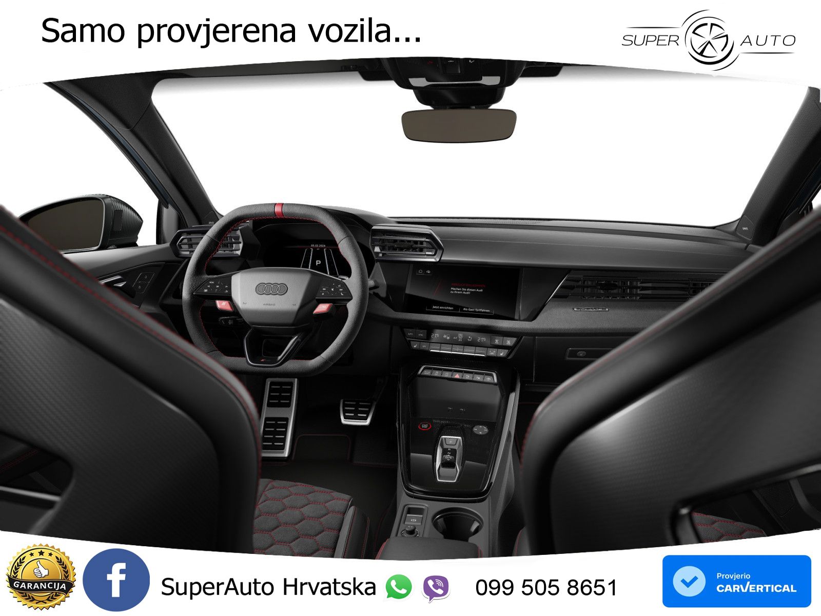 Audi RS3 Sedan 2.5 TFSI (400 KS) quattro S tronic LED+GR SJED+ACC