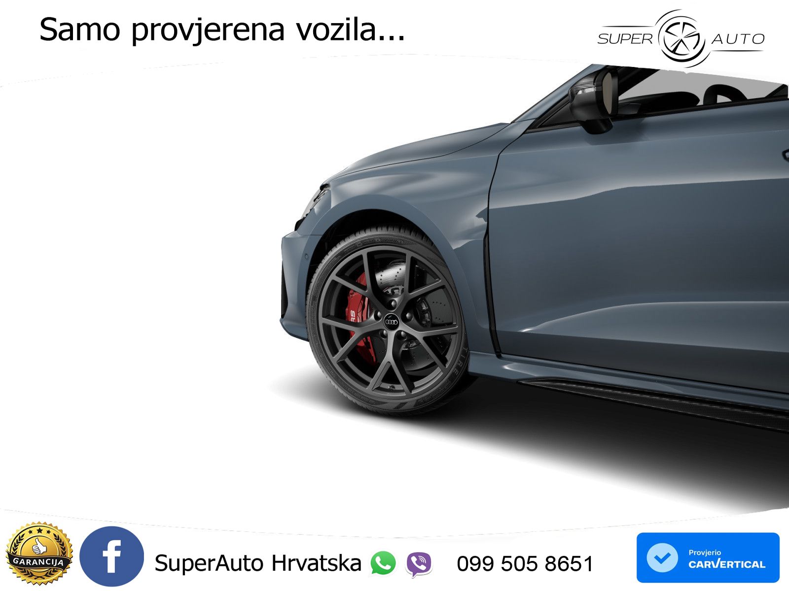 Audi RS3 Sedan 2.5 TFSI (400 KS) quattro S tronic LED+GR SJED+ACC