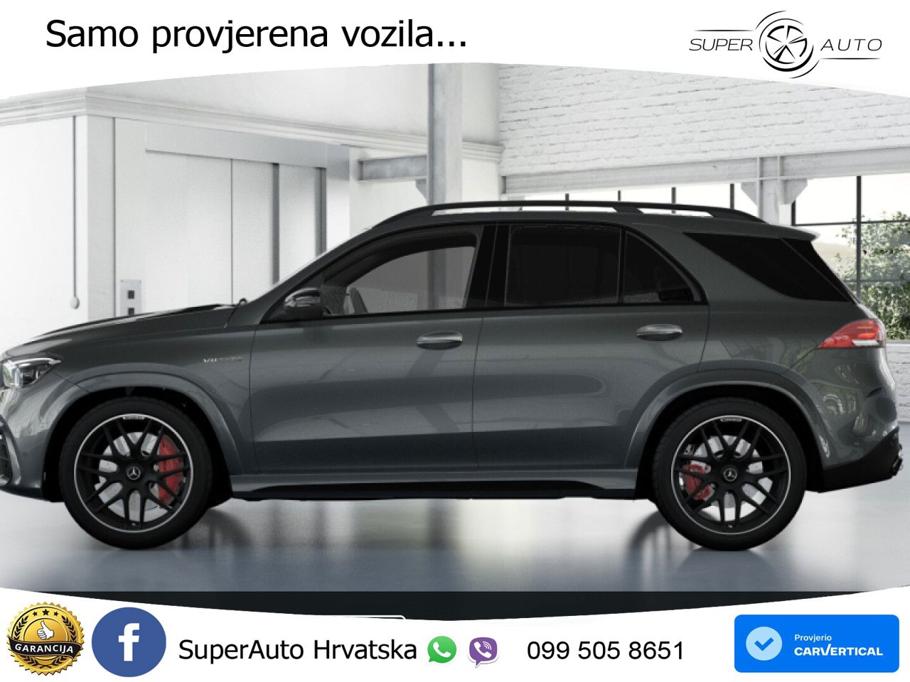 Mercedes AMG GLE 63 S V8 (612 KS) EQ Boost 4MATIC+ AMG SPEEDSHIFT TCT 9G LED+GR SJED+ACC