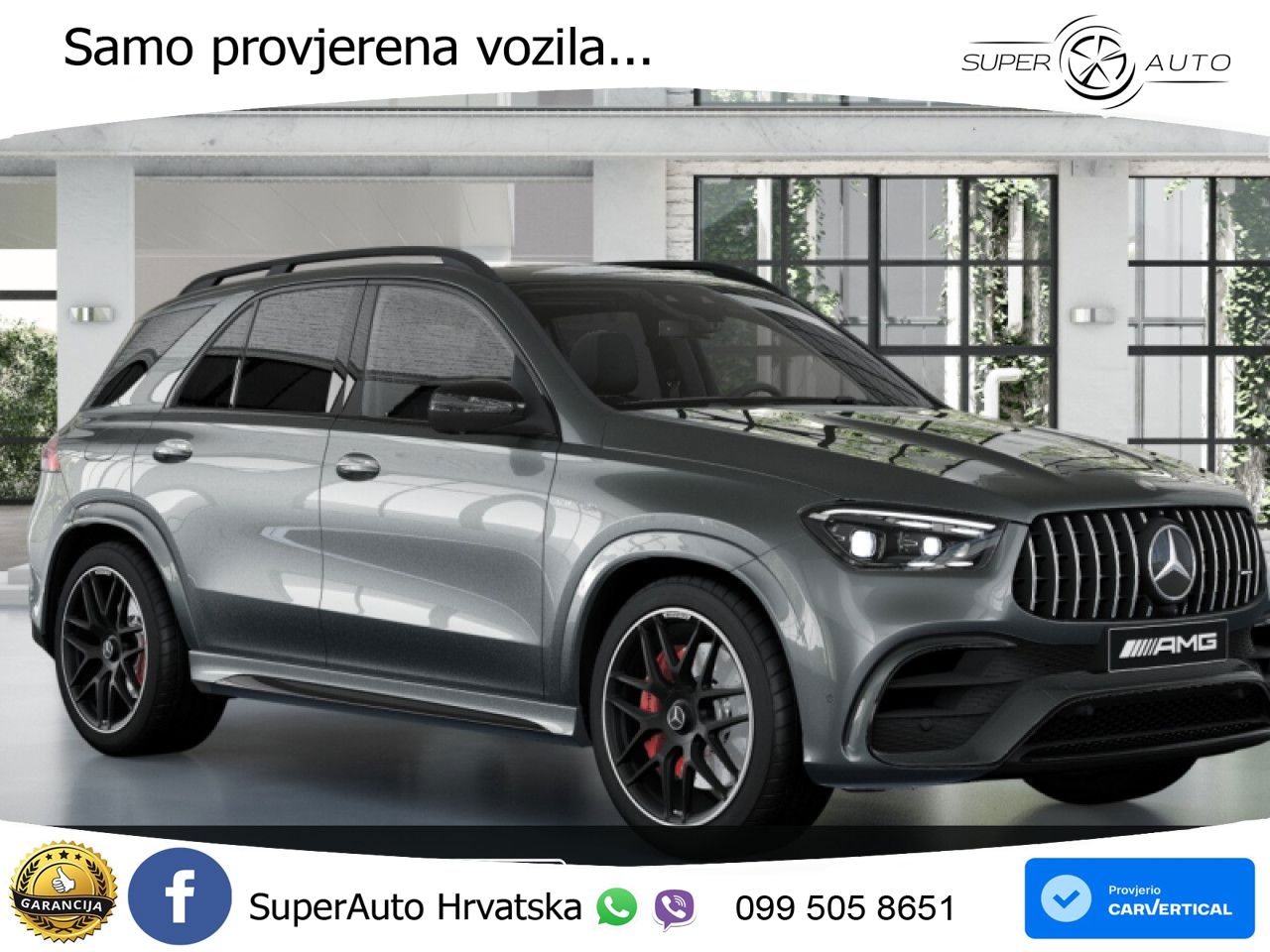 Mercedes AMG GLE 63 S V8 (612 KS) EQ Boost 4MATIC+ AMG SPEEDSHIFT TCT 9G LED+GR SJED+ACC