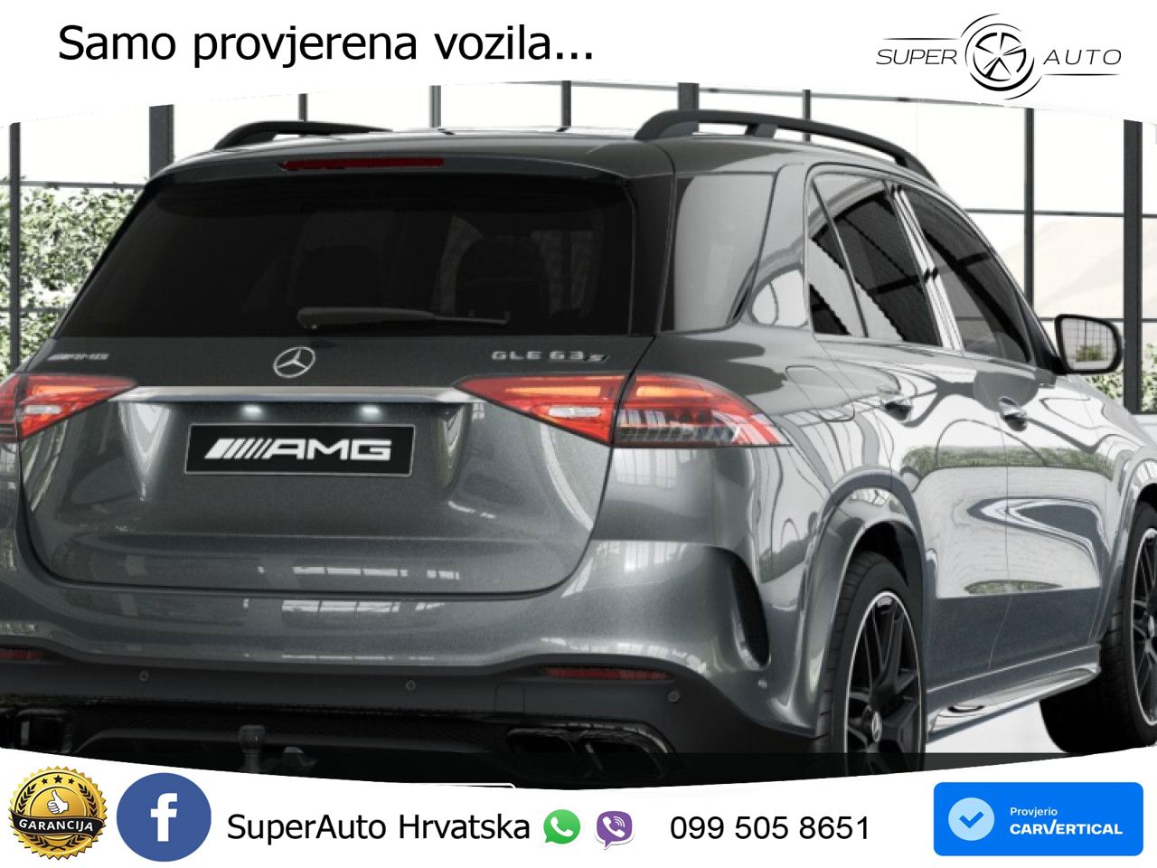 Mercedes AMG GLE 63 S V8 (612 KS) EQ Boost 4MATIC+ AMG SPEEDSHIFT TCT 9G LED+GR SJED+ACC
