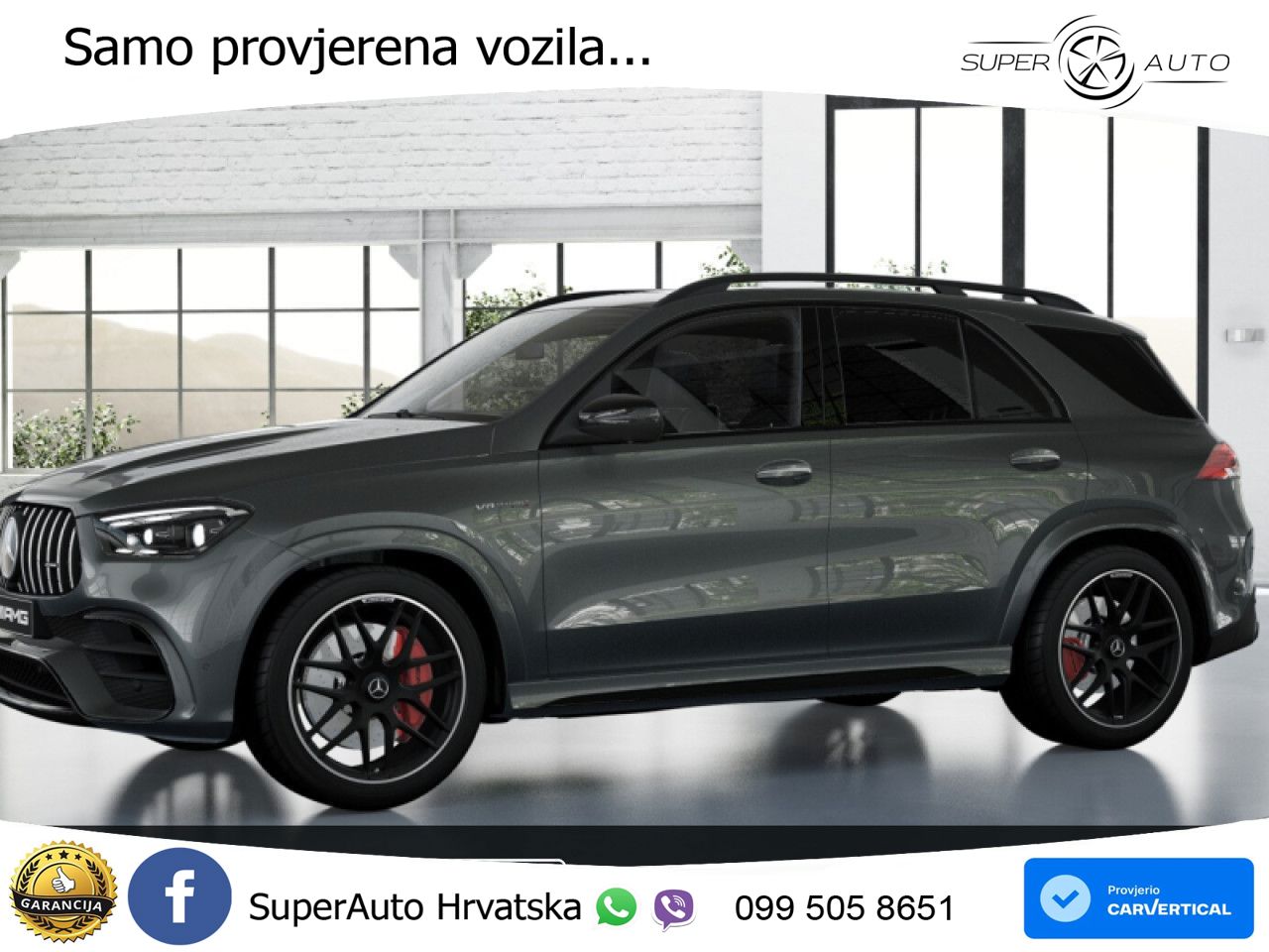 Mercedes AMG GLE 63 S V8 (612 KS) EQ Boost 4MATIC+ AMG SPEEDSHIFT TCT 9G LED+GR SJED+ACC