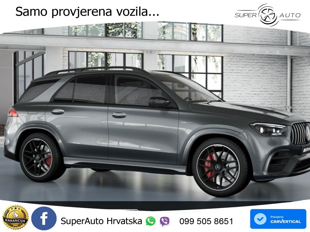 Mercedes AMG GLE 63 S V8 (612 KS) EQ Boost 4MATIC+ AMG SPEEDSHIFT TCT 9G LED+GR SJED+ACC