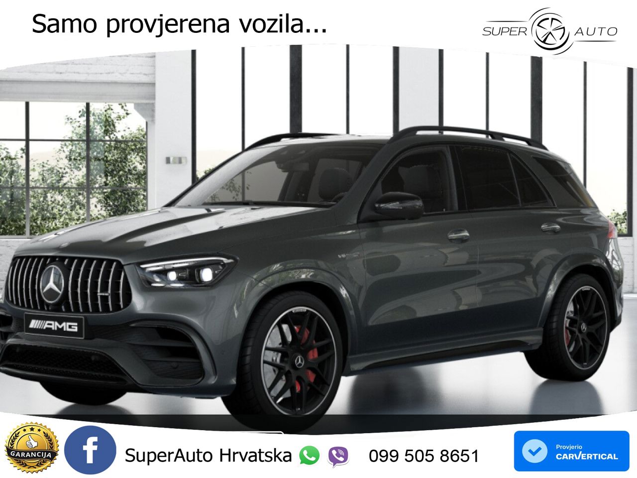 Mercedes AMG GLE 63 S V8 (612 KS) EQ Boost 4MATIC+ AMG SPEEDSHIFT TCT 9G LED+GR SJED+ACC