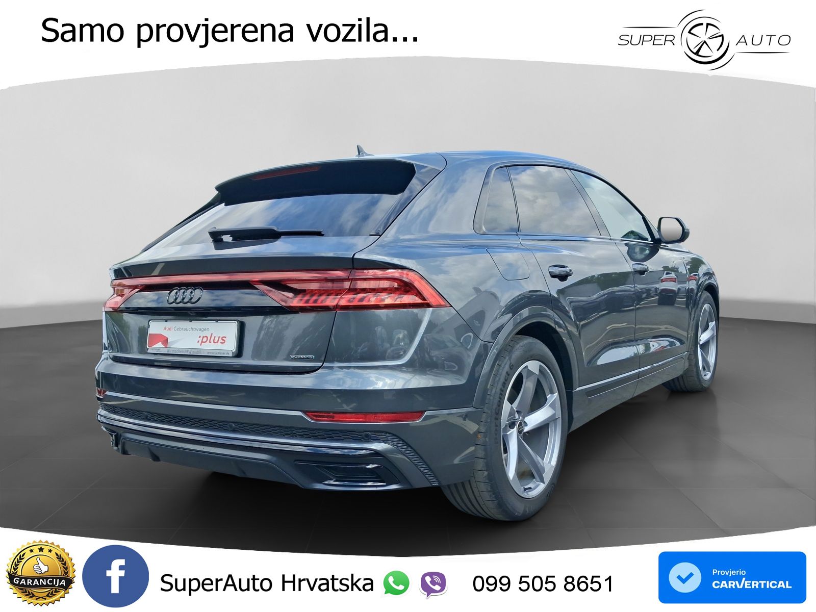 Audi Q8 50 TDI V6 (286 KS) quattro Tiptronic