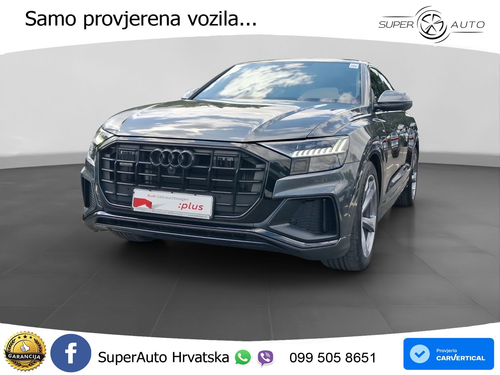 Audi Q8 50 TDI V6 (286 KS) quattro Tiptronic