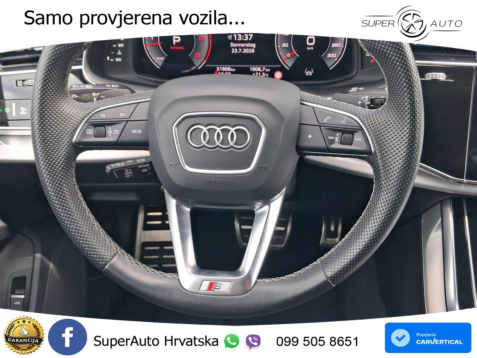 Audi Q8 50 TDI V6 (286 KS) quattro Tiptronic