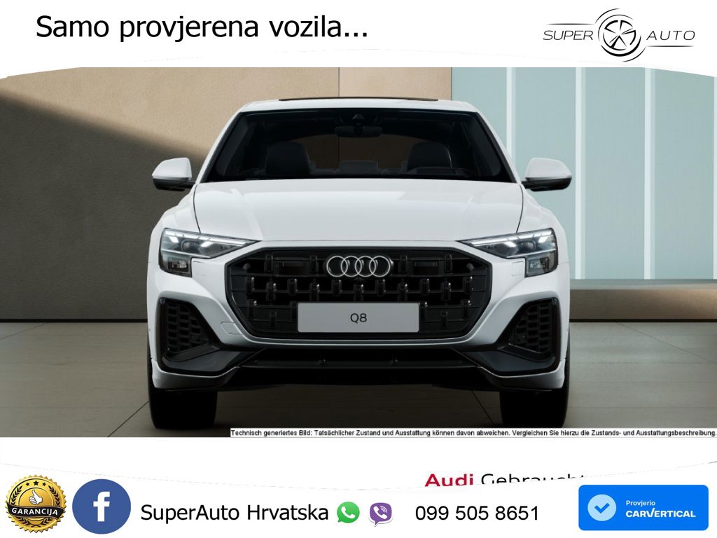 Audi Q8 55 TFSI V6 (340 KS) quattro Tiptronic
