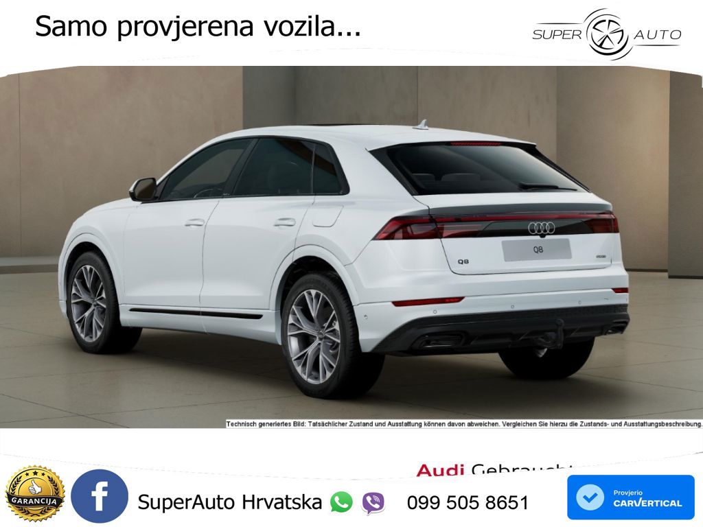 Audi Q8 55 TFSI V6 (340 KS) quattro Tiptronic