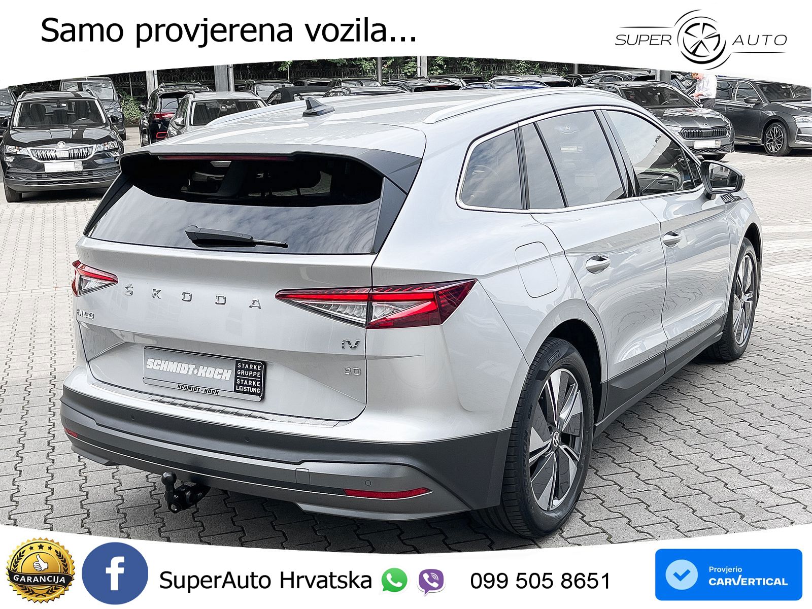 Škoda Enyaq iV 80 82 kWh (204 KS) Suite LED+GR SJED+ACC