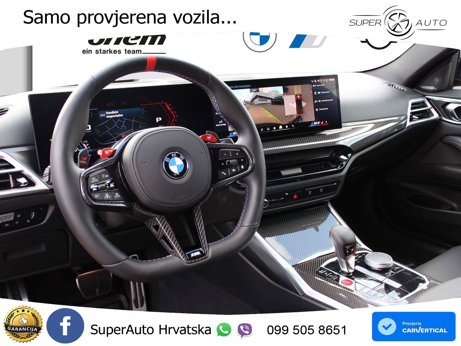 BMW M4 Competition 3.0 (510 KS) Steptronic LED+GR SJED+ACC