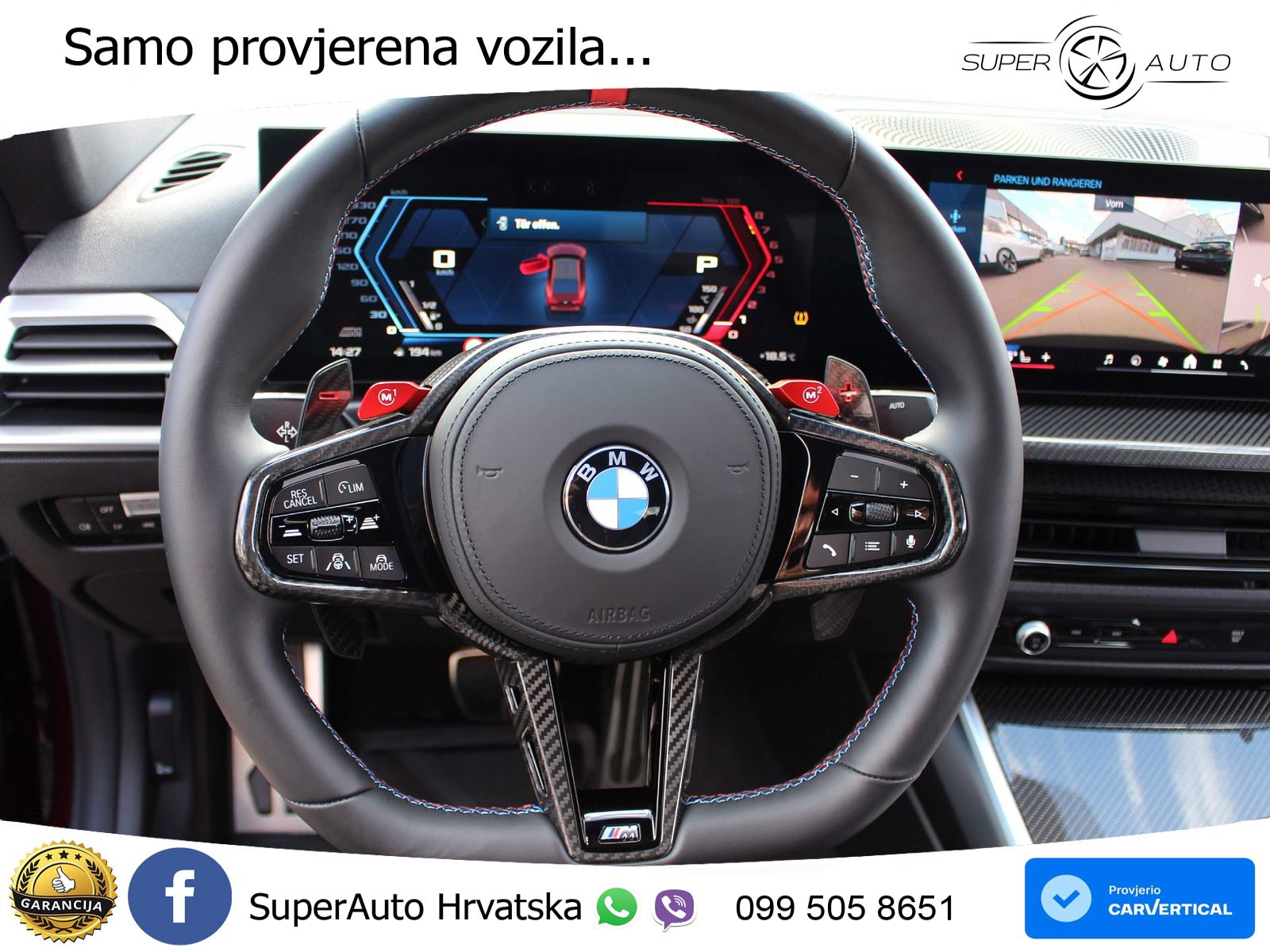 BMW M4 Competition 3.0 (510 KS) Steptronic LED+GR SJED+ACC