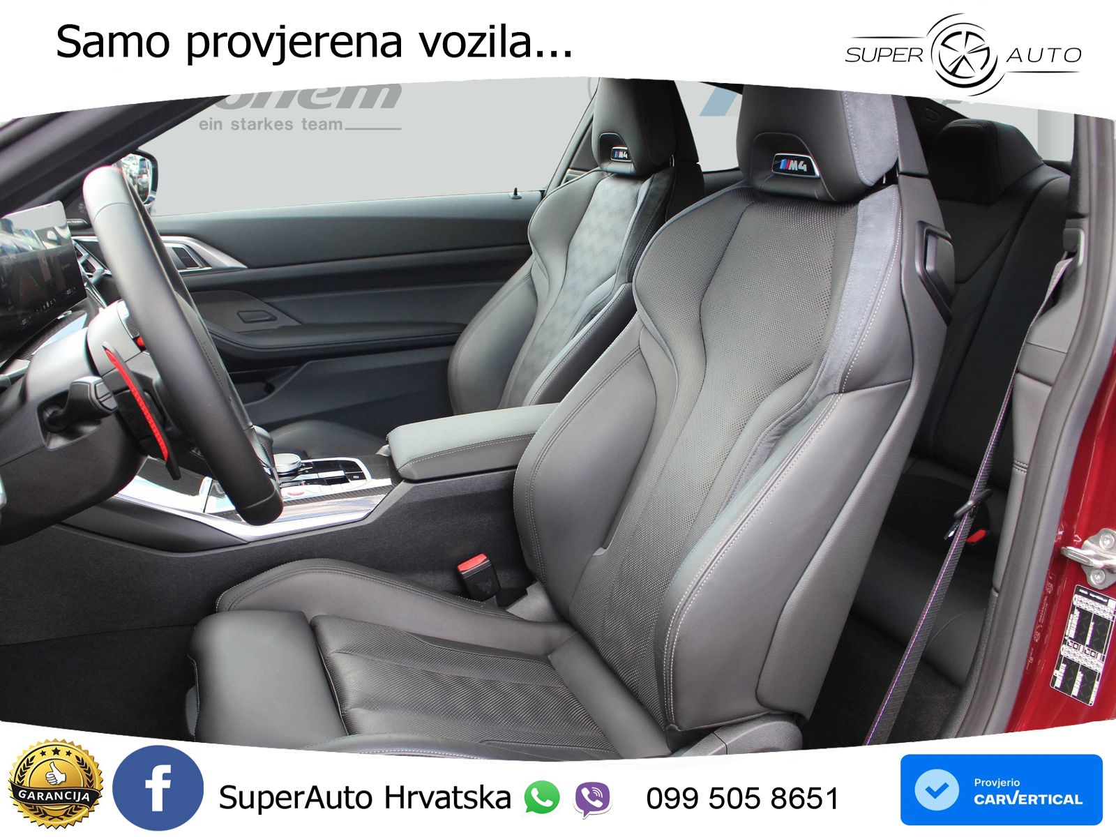 BMW M4 Competition 3.0 (510 KS) Steptronic LED+GR SJED+ACC