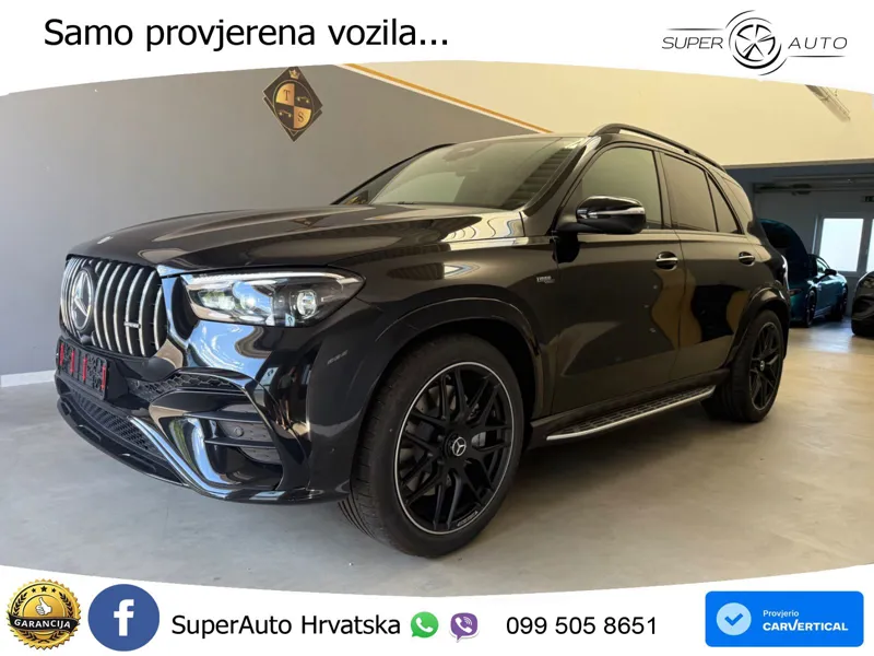 Mercedes AMG GLE 53 (435 KS) EQ Boost 4MATIC+ AMG SPEEDSHIFT TCT 9G LED+GR SJED+ACC