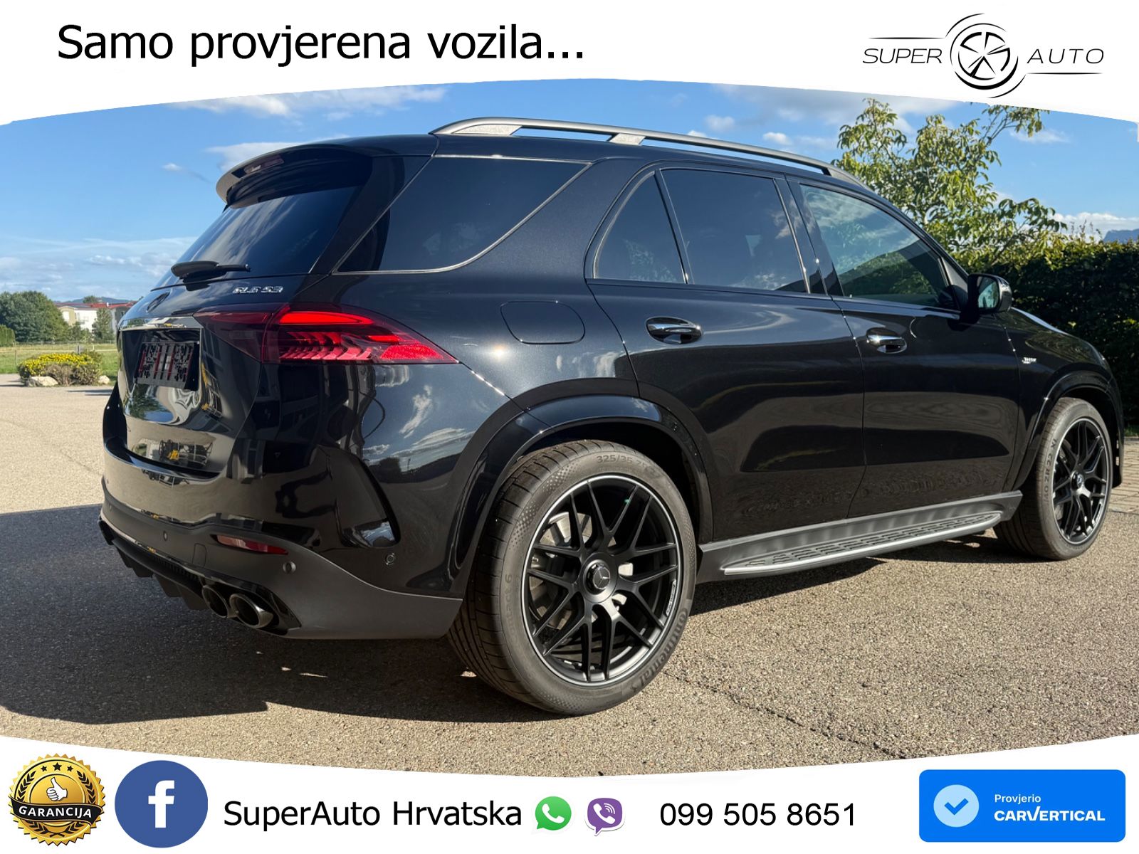 Mercedes AMG GLE 53 (435 KS) EQ Boost 4MATIC+ AMG SPEEDSHIFT TCT 9G LED+GR SJED+ACC