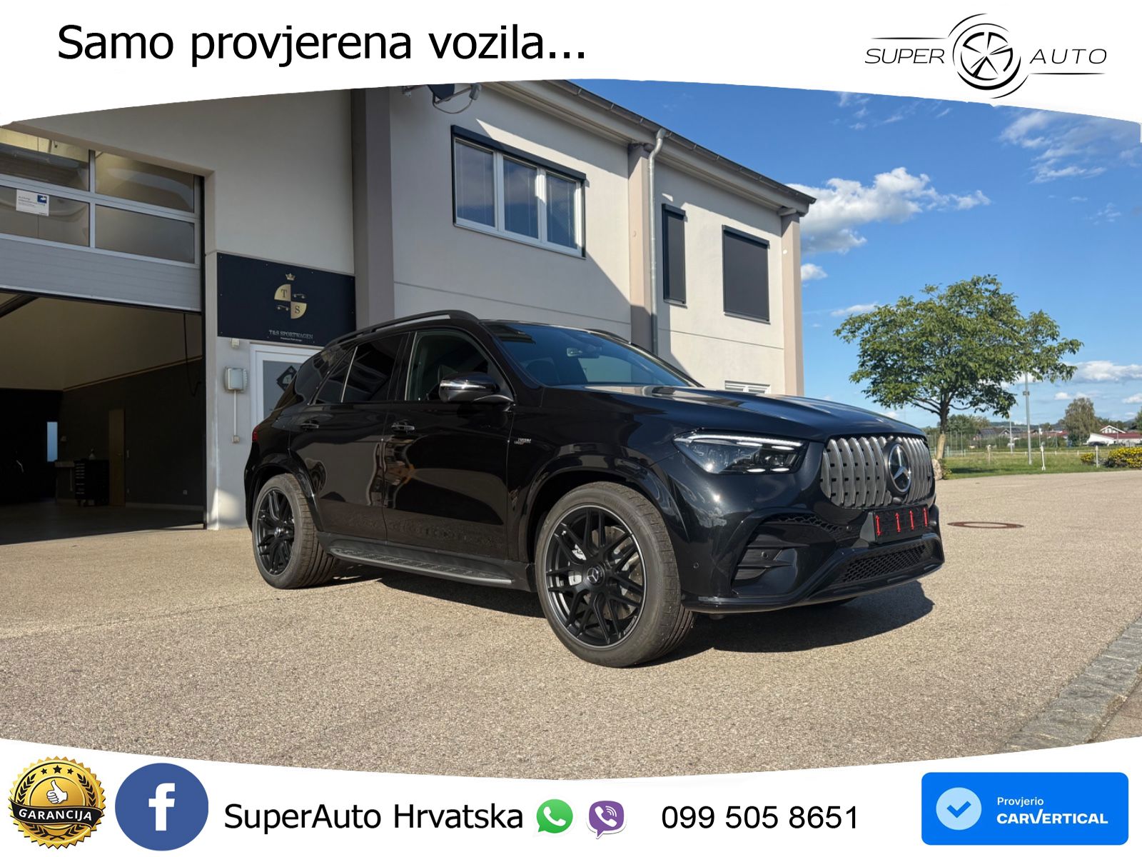Mercedes AMG GLE 53 (435 KS) EQ Boost 4MATIC+ AMG SPEEDSHIFT TCT 9G LED+GR SJED+ACC