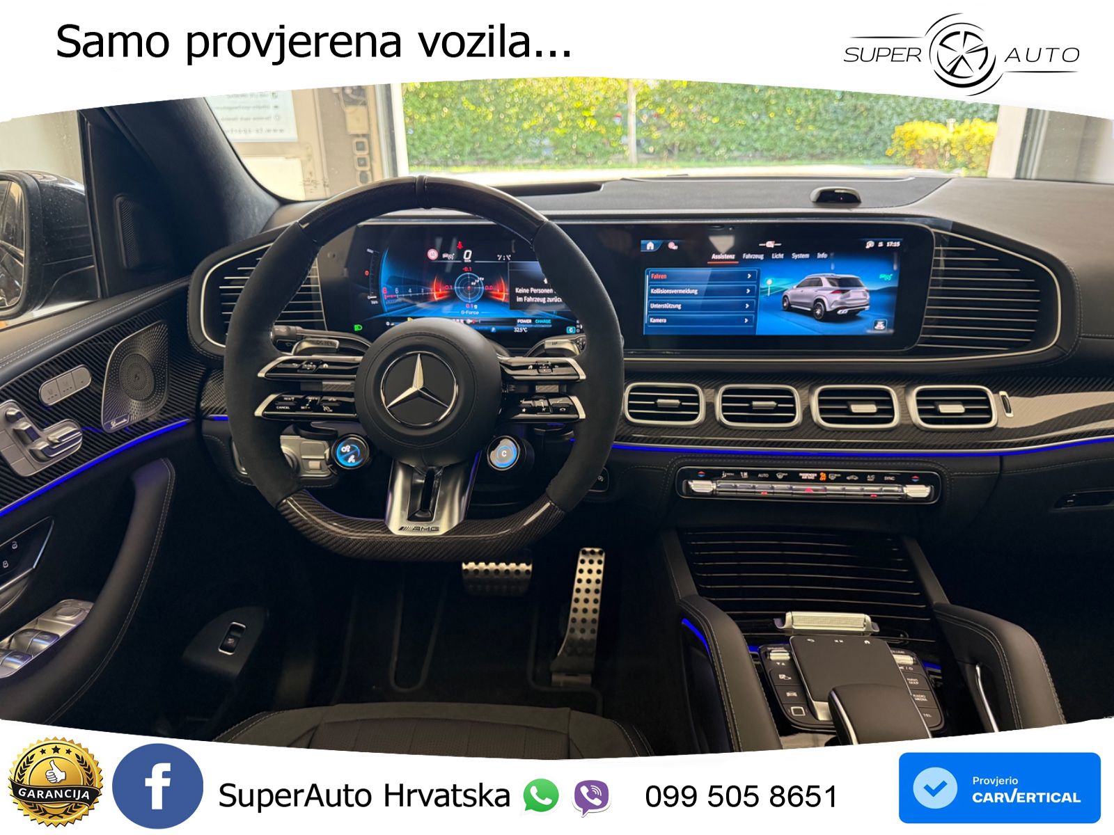 Mercedes AMG GLE 53 (435 KS) EQ Boost 4MATIC+ AMG SPEEDSHIFT TCT 9G LED+GR SJED+ACC
