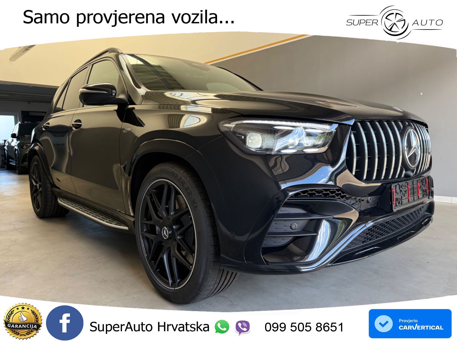 Mercedes AMG GLE 53 (435 KS) EQ Boost 4MATIC+ AMG SPEEDSHIFT TCT 9G LED+GR SJED+ACC
