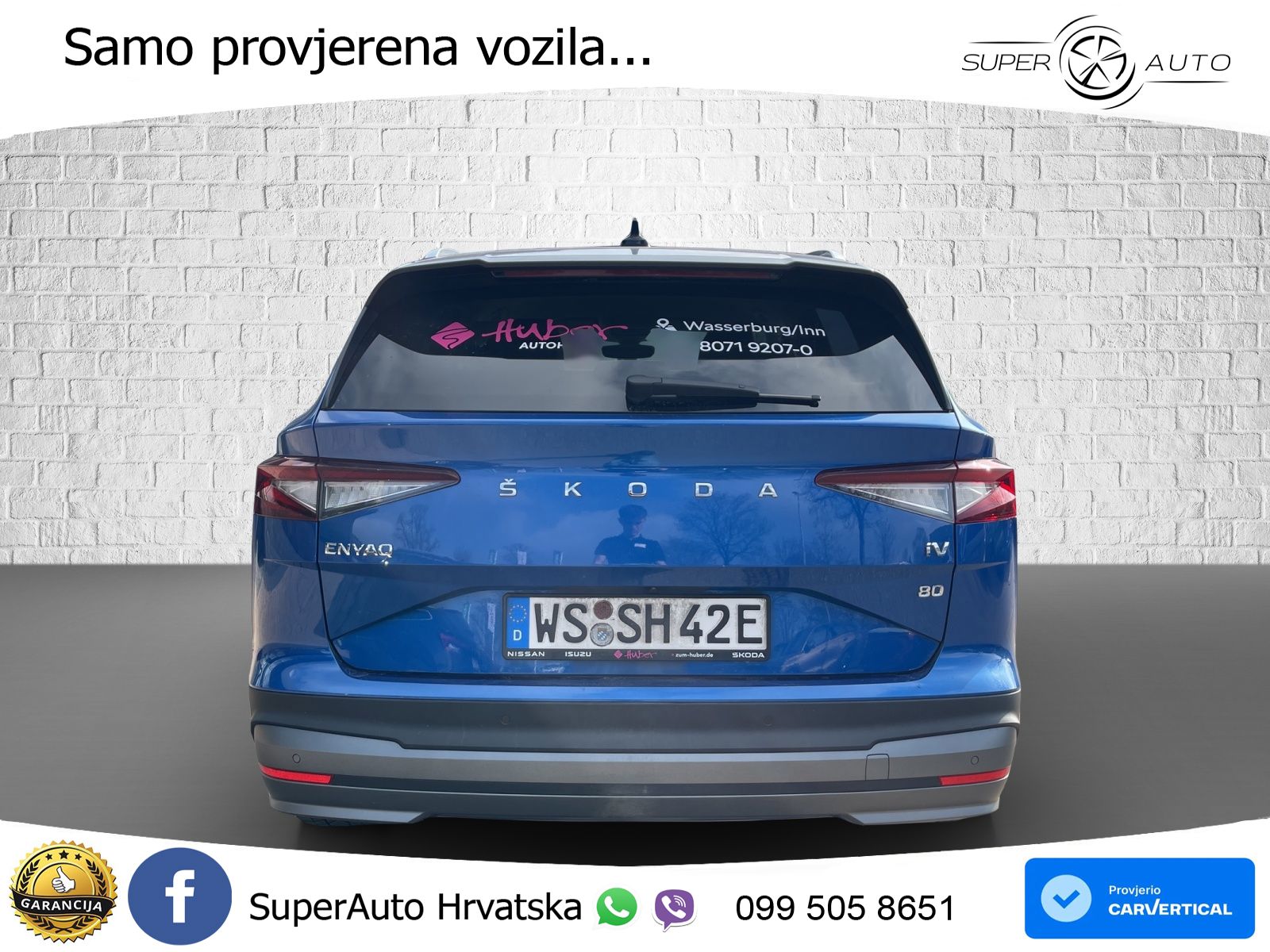Škoda Enyaq 60 63 kWh (204 KS) LED+GR SJED+ACC