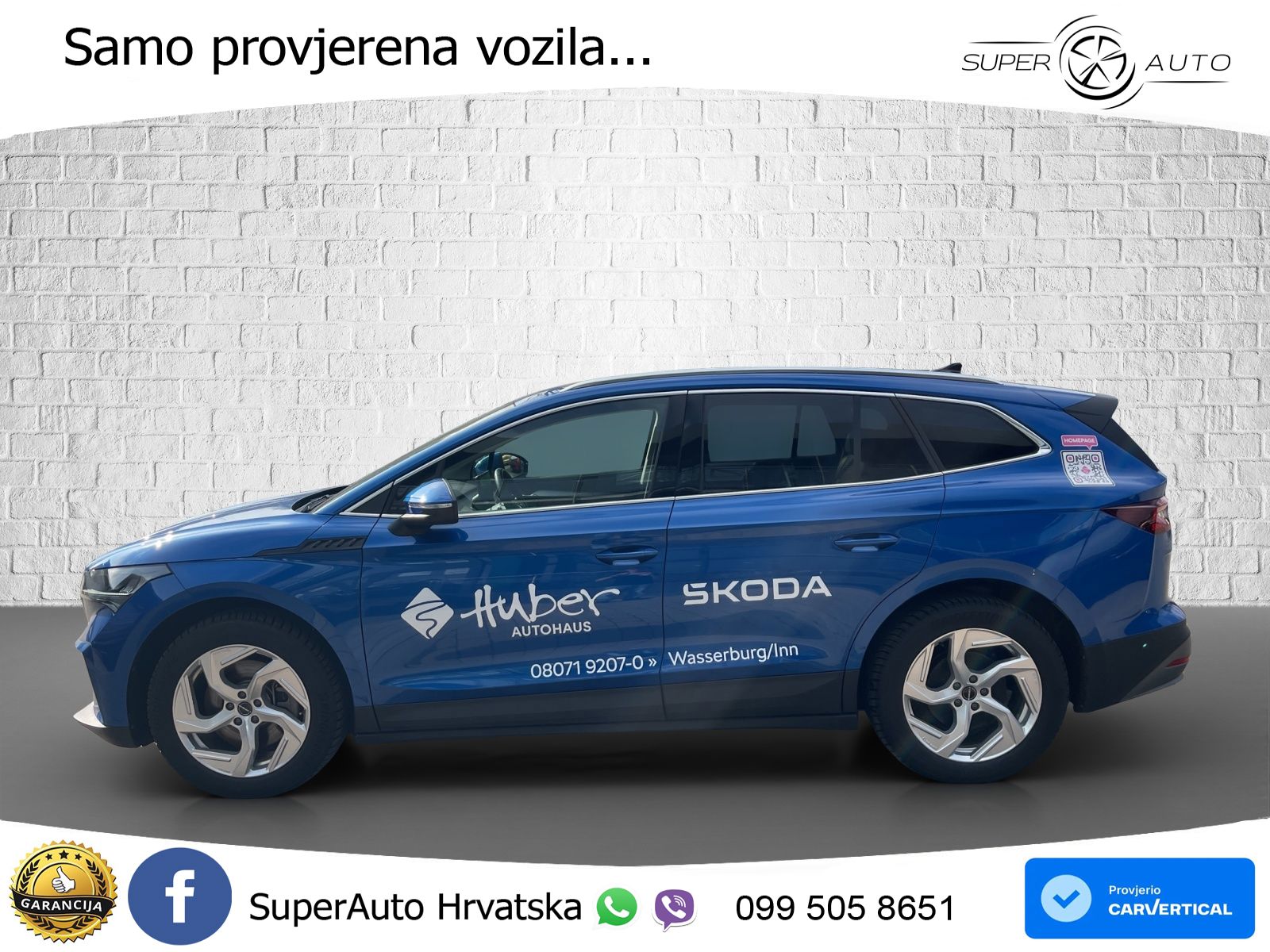 Škoda Enyaq 60 63 kWh (204 KS) LED+GR SJED+ACC