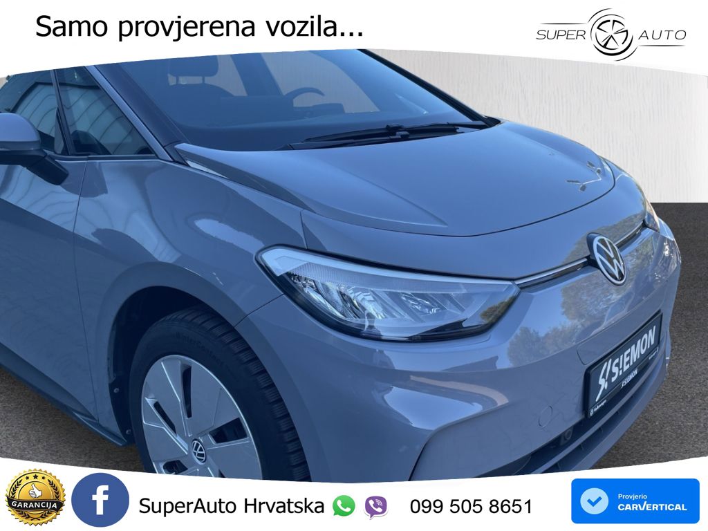 Volkswagen ID.3 Pro 62 kWh (204 KS) LED+ACC