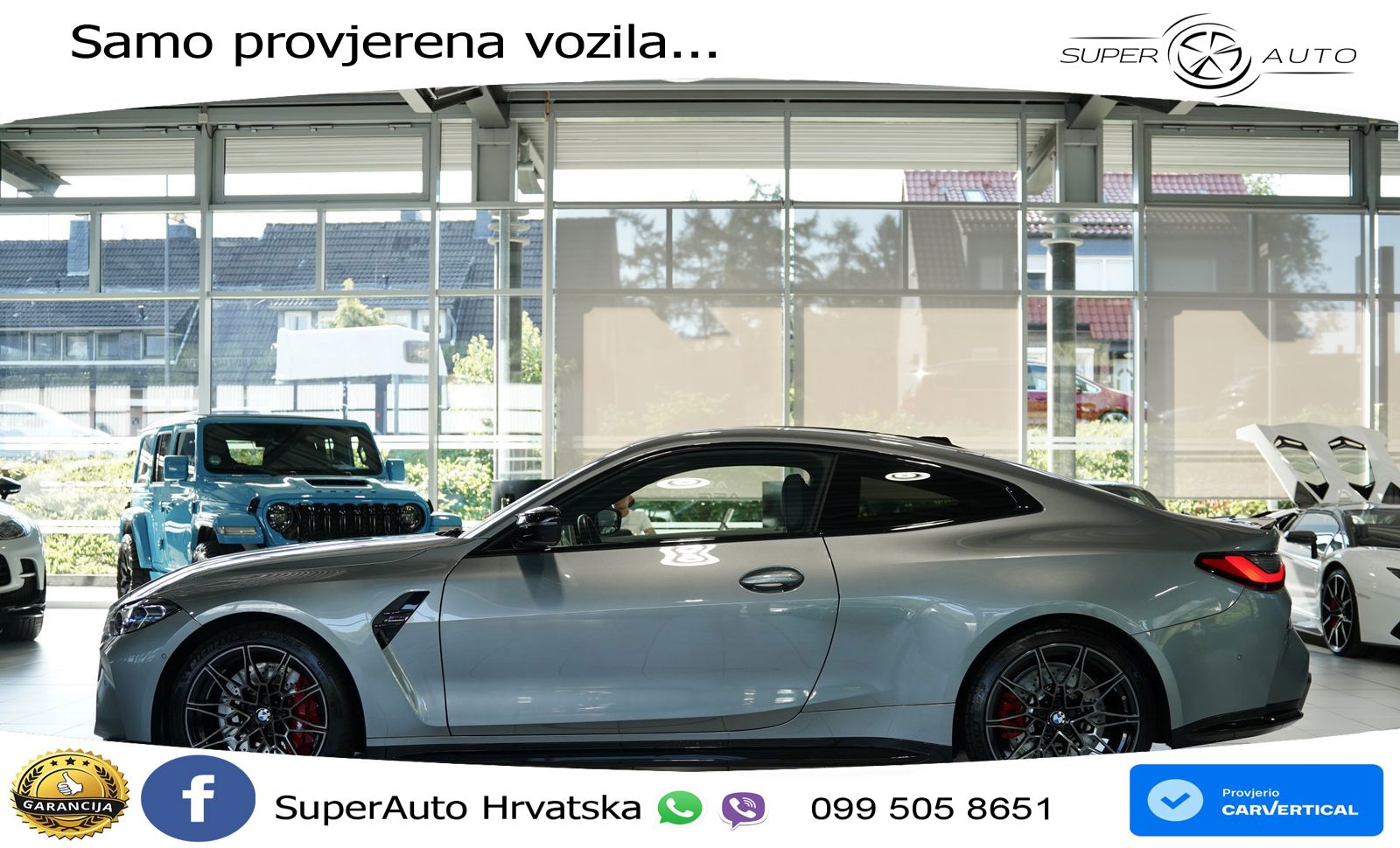 BMW M4 Competition 3.0 (510 KS) Steptronic LED+GR SJED+ACC