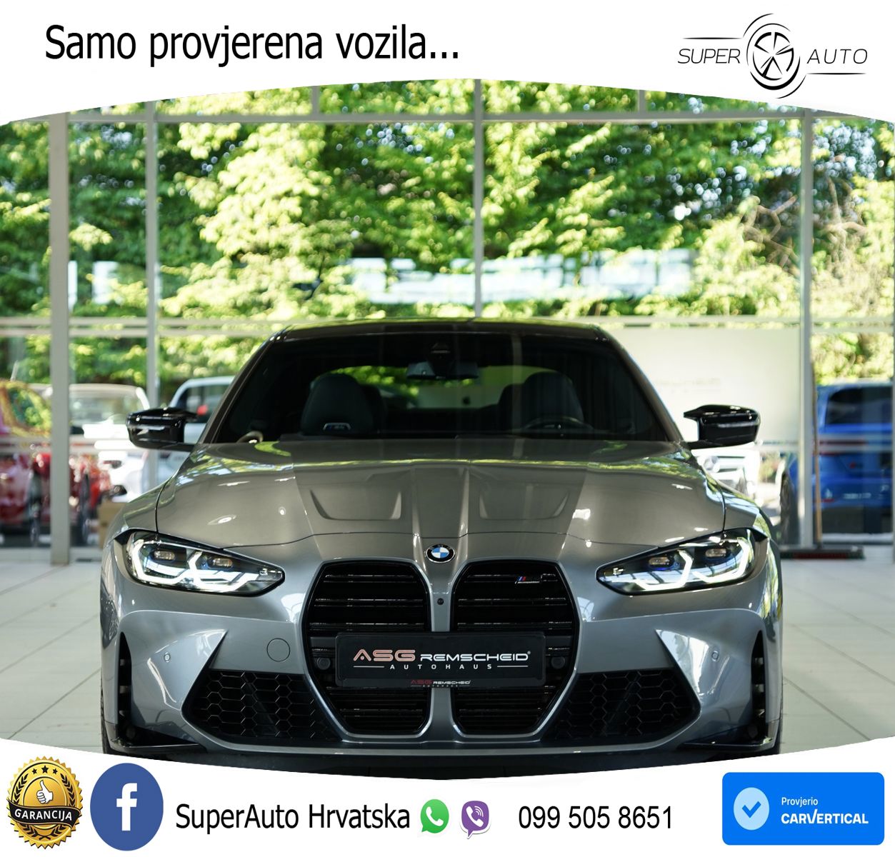BMW M4 Competition 3.0 (510 KS) Steptronic LED+GR SJED+ACC