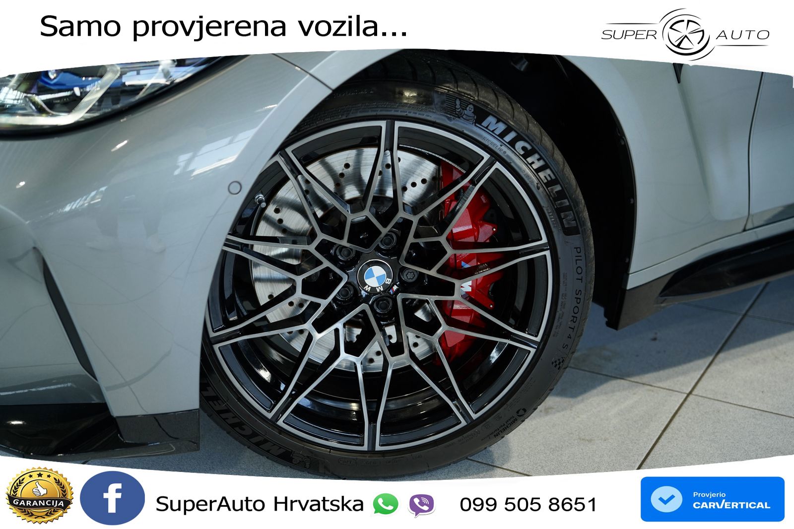 BMW M4 Competition 3.0 (510 KS) Steptronic LED+GR SJED+ACC