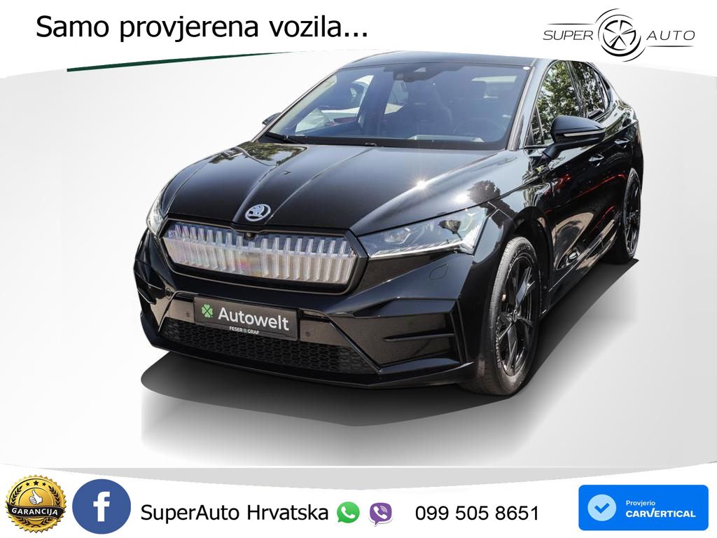 Škoda Enyaq Coupe iV RS 82 kWh (299 KS) AWD LED+GR SJED+ACC