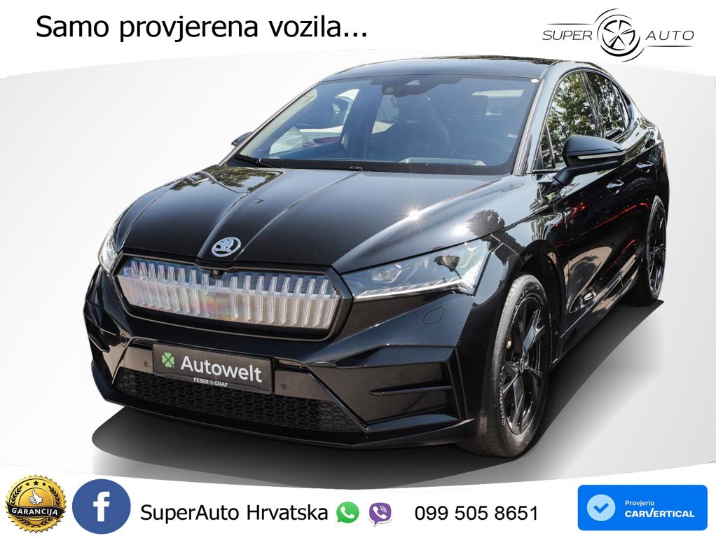 Škoda Enyaq Coupe iV RS 82 kWh (299 KS) AWD LED+GR SJED+ACC