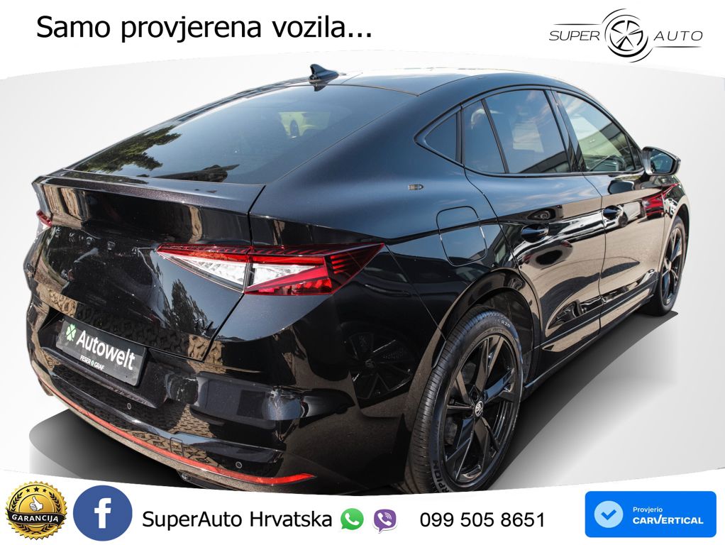 Škoda Enyaq Coupe iV RS 82 kWh (299 KS) AWD LED+GR SJED+ACC