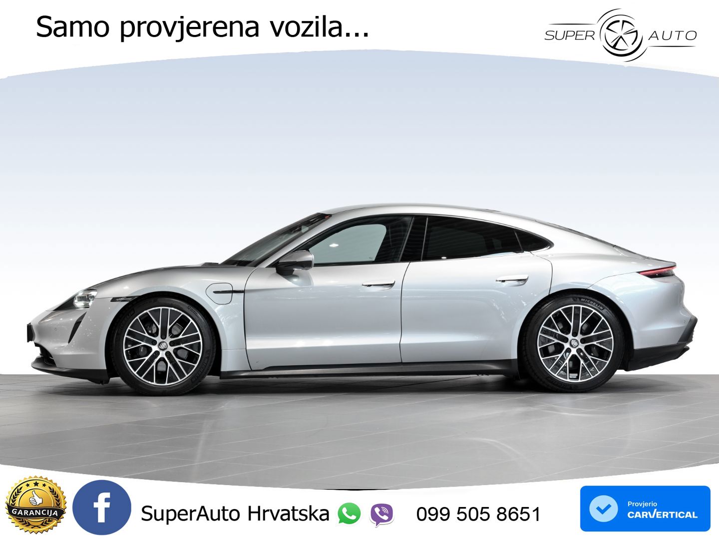 Porsche Taycan Performance Plus 93.4 kWh (476 KS)