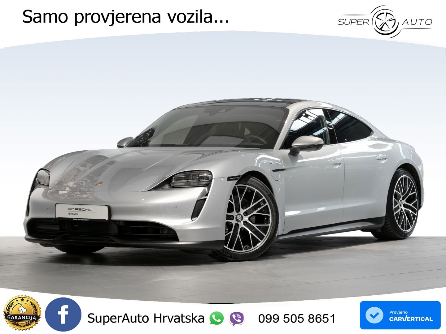 Porsche Taycan Performance Plus 93.4 kWh (476 KS)
