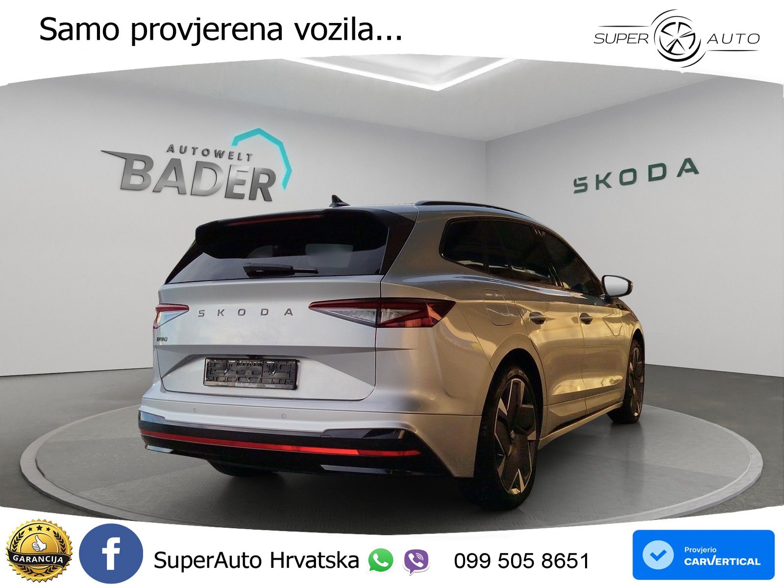 Škoda Enyaq iV RS 82 kWh (340 KS) AWD