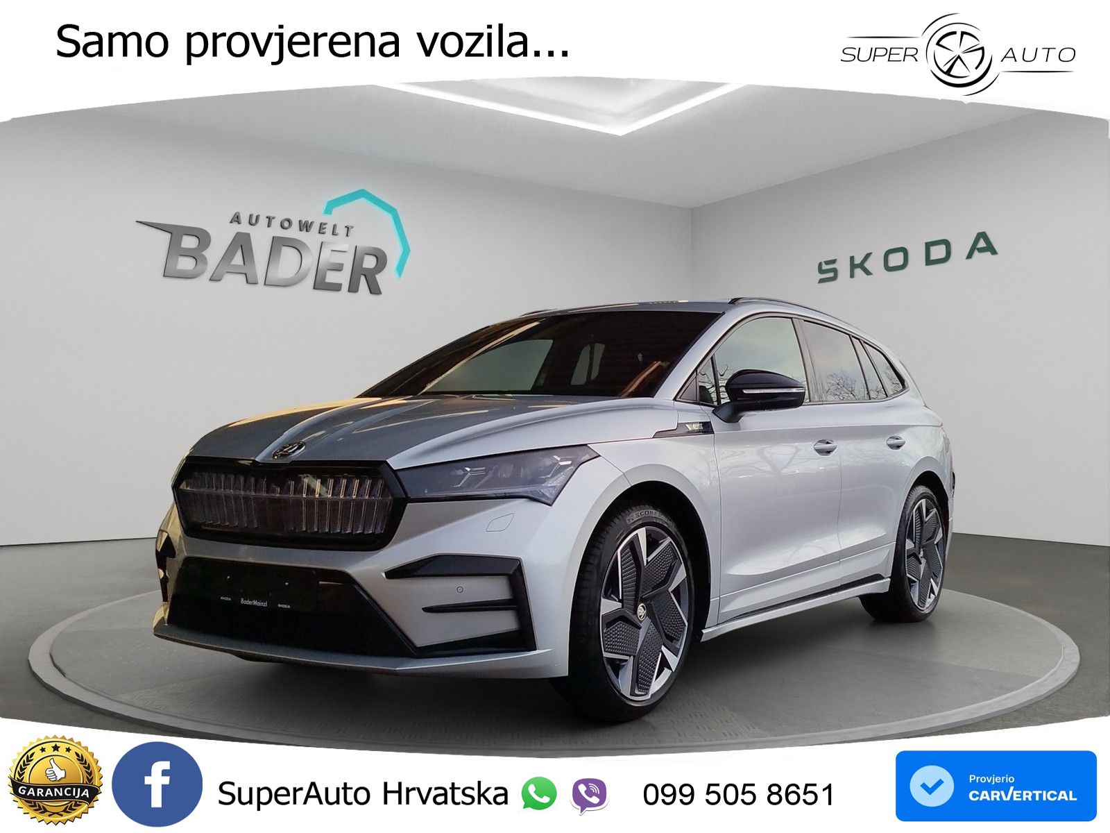 Škoda Enyaq iV RS 82 kWh (340 KS) AWD