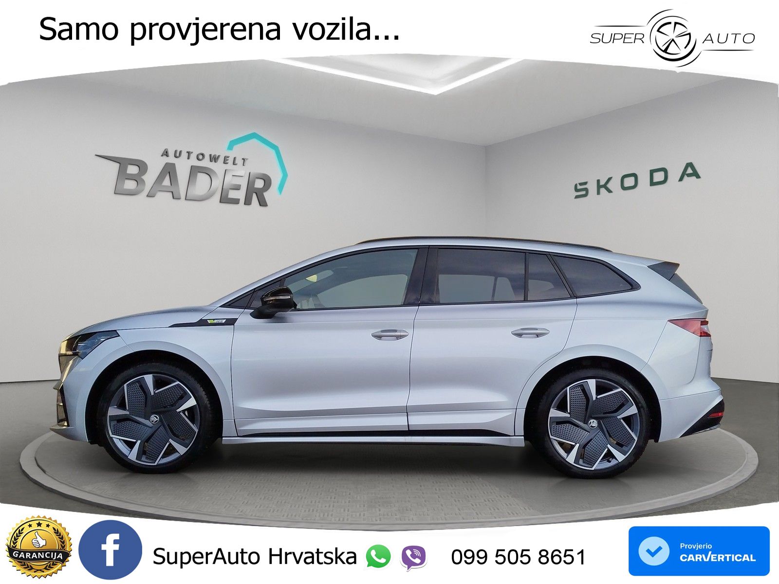 Škoda Enyaq iV RS 82 kWh (340 KS) AWD