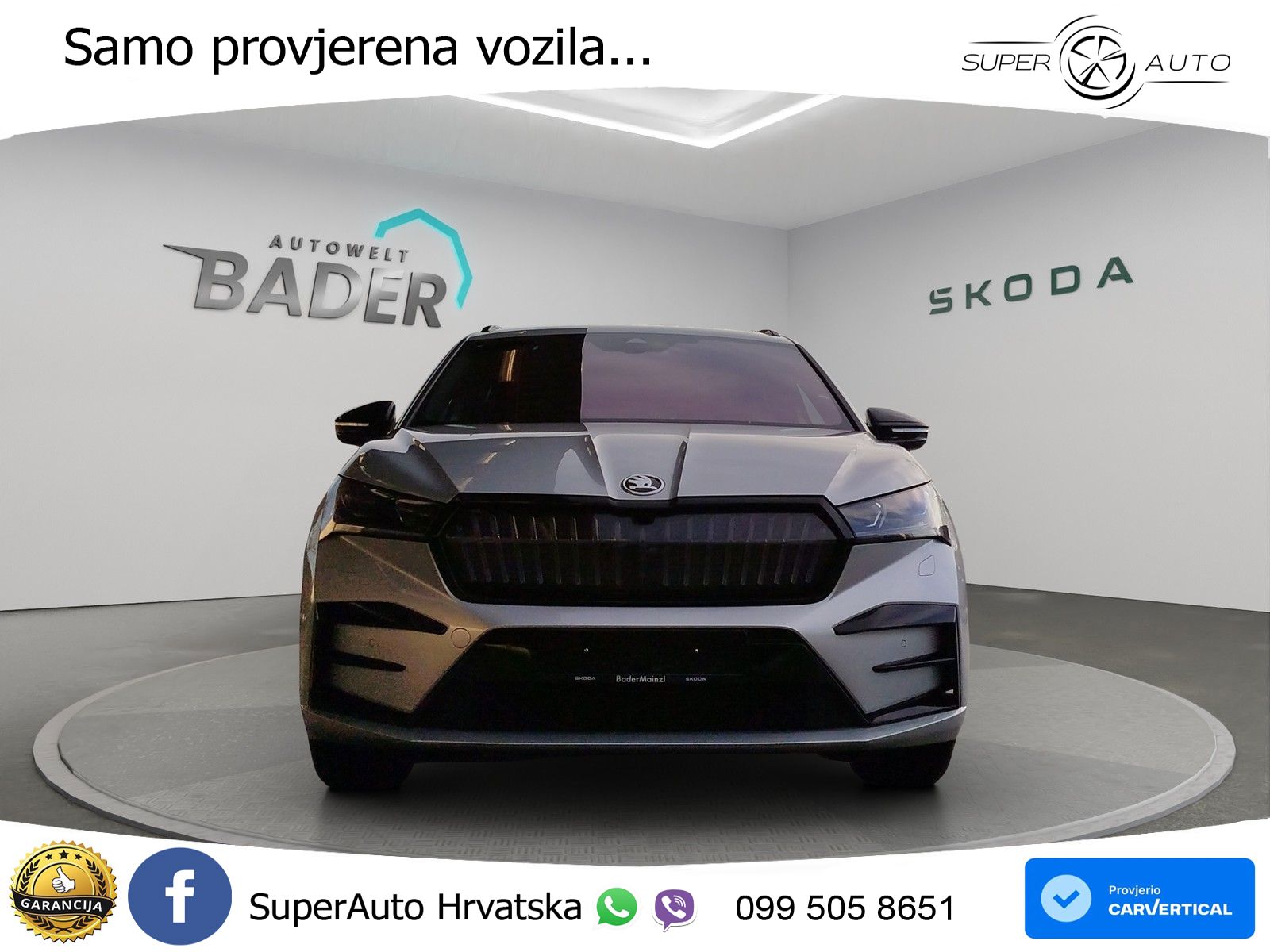 Škoda Enyaq iV RS 82 kWh (340 KS) AWD