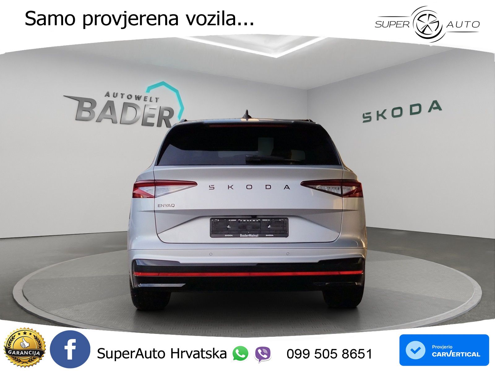 Škoda Enyaq iV RS 82 kWh (340 KS) AWD