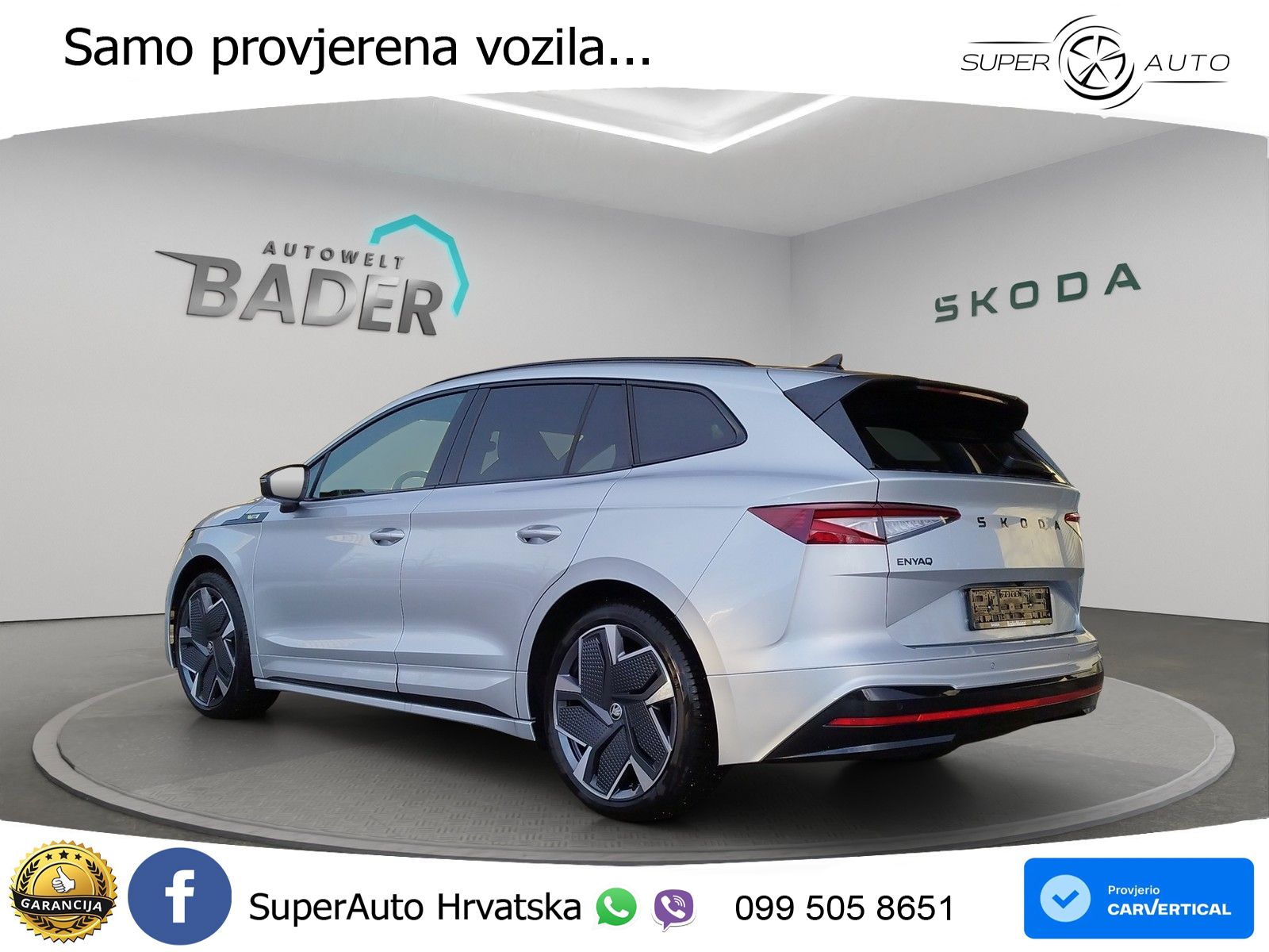 Škoda Enyaq iV RS 82 kWh (340 KS) AWD