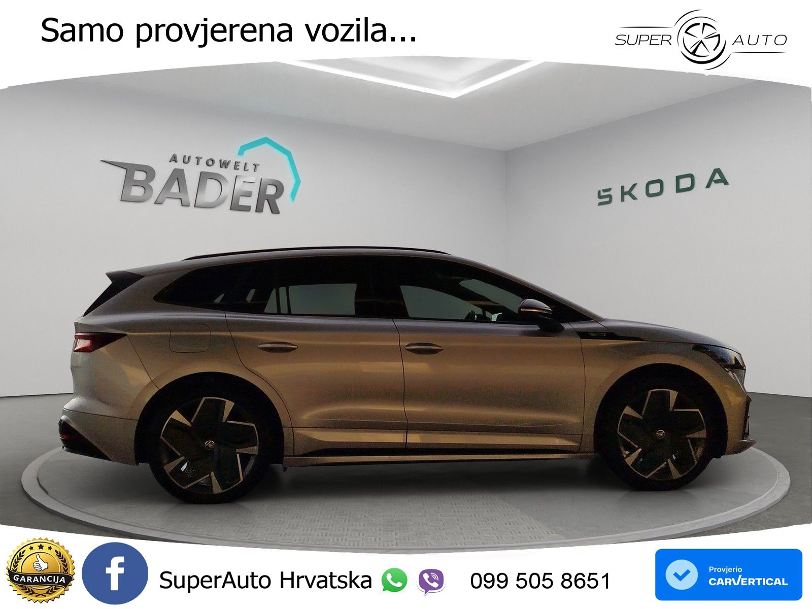 Škoda Enyaq iV RS 82 kWh (340 KS) AWD