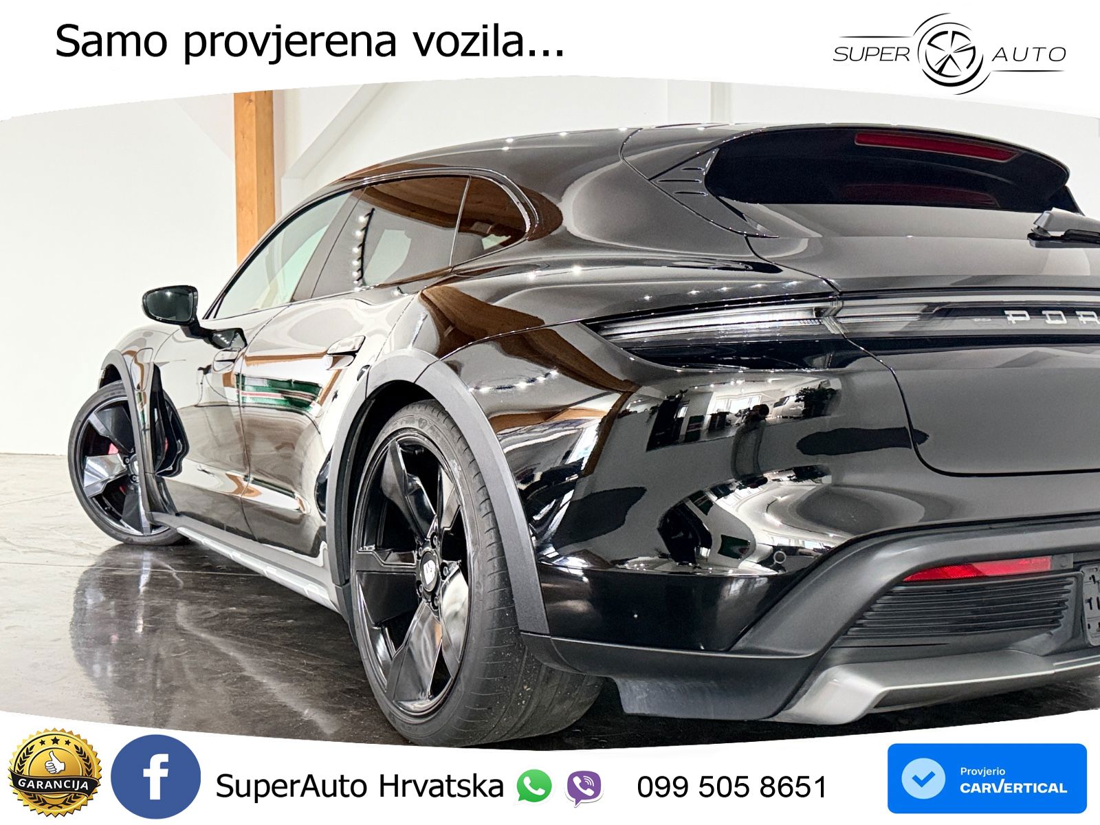 Porsche Taycan Cross Turismo 4S 93.4 kWh (571 KS)