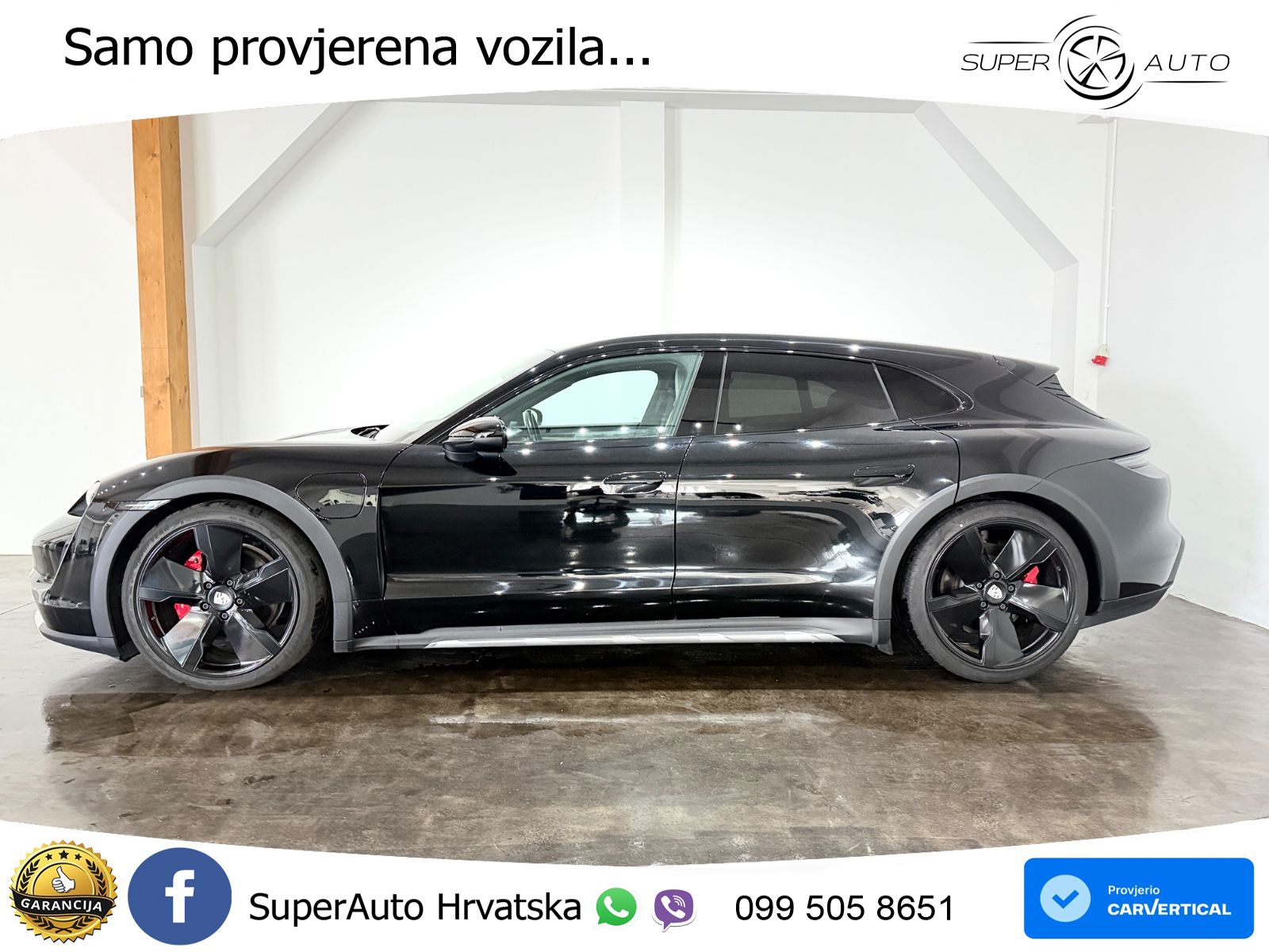 Porsche Taycan Cross Turismo 4S 93.4 kWh (571 KS)