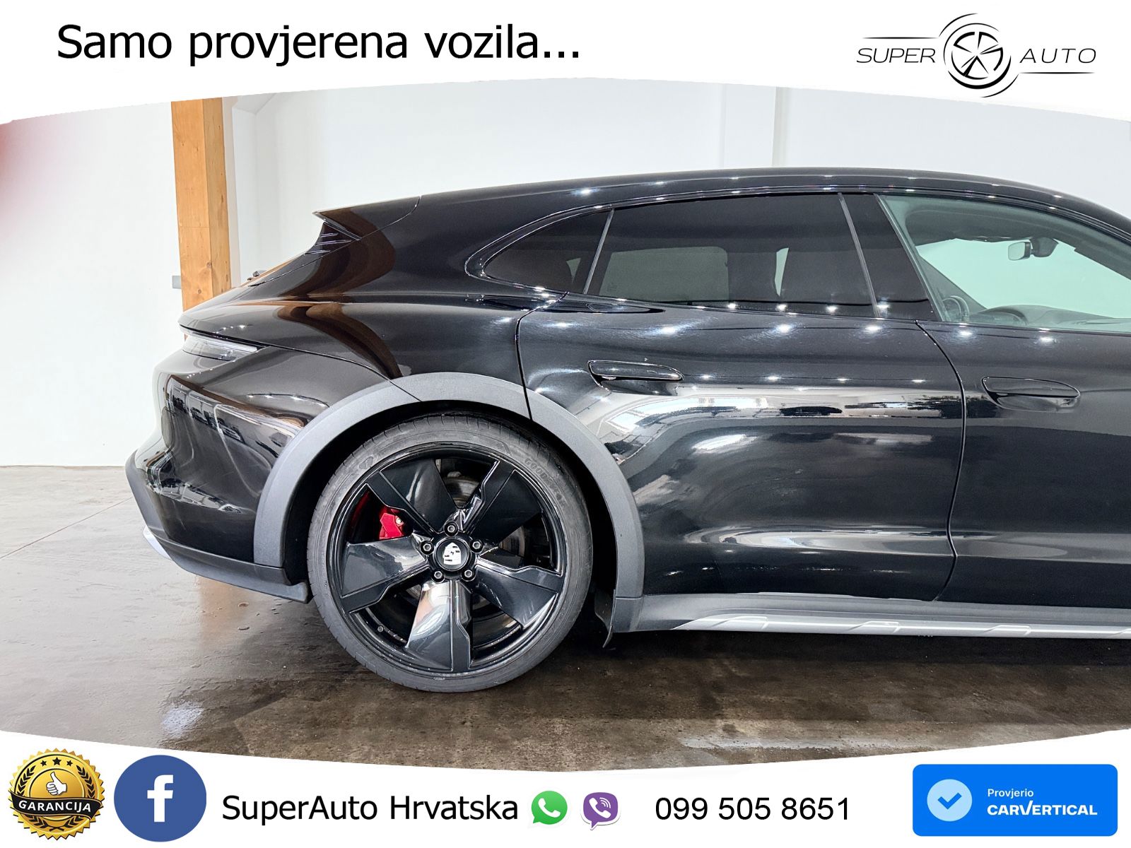 Porsche Taycan Cross Turismo 4S 93.4 kWh (571 KS)