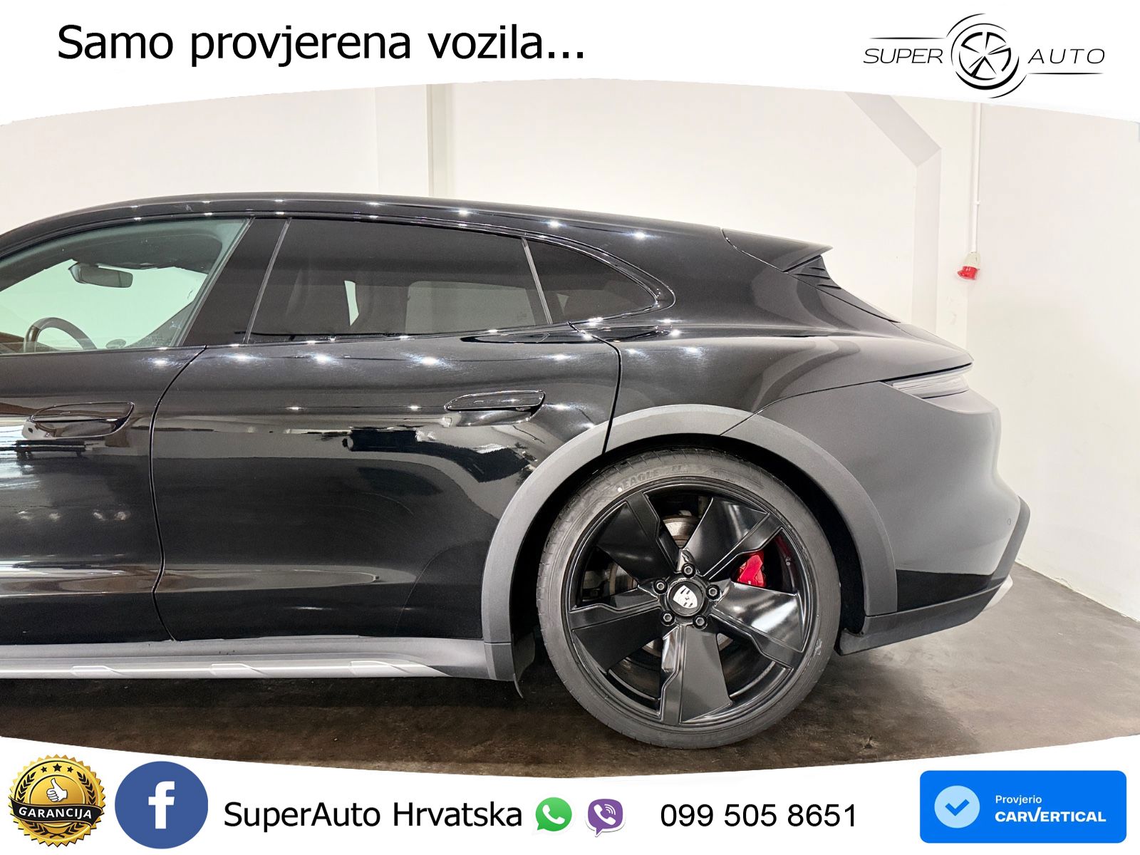 Porsche Taycan Cross Turismo 4S 93.4 kWh (571 KS)