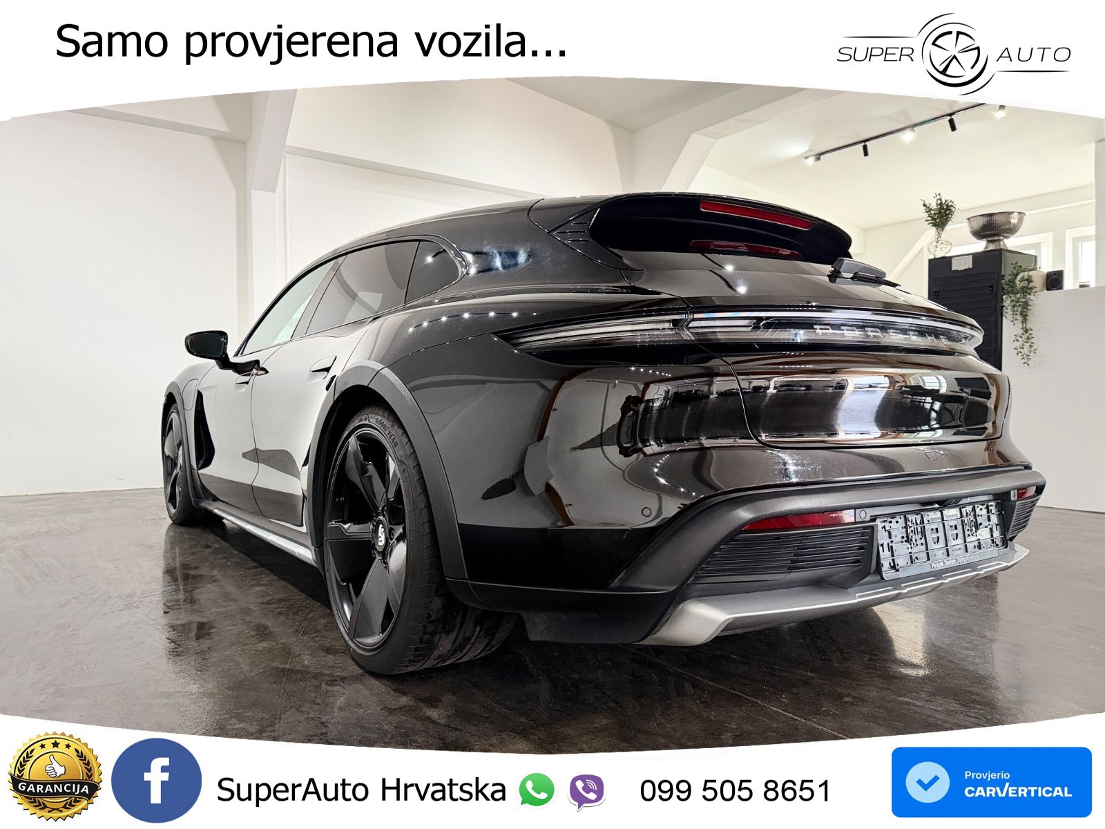 Porsche Taycan Cross Turismo 4S 93.4 kWh (571 KS)
