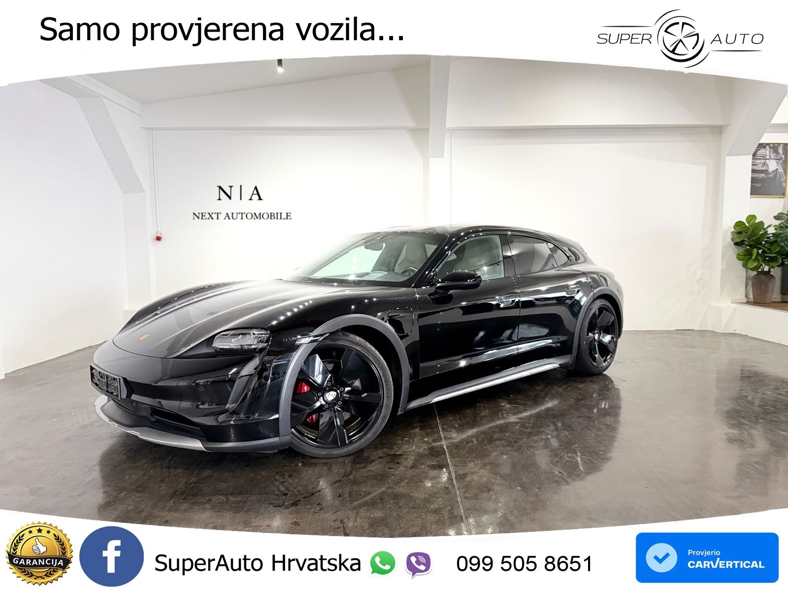 Porsche Taycan Cross Turismo 4S 93.4 kWh (571 KS)