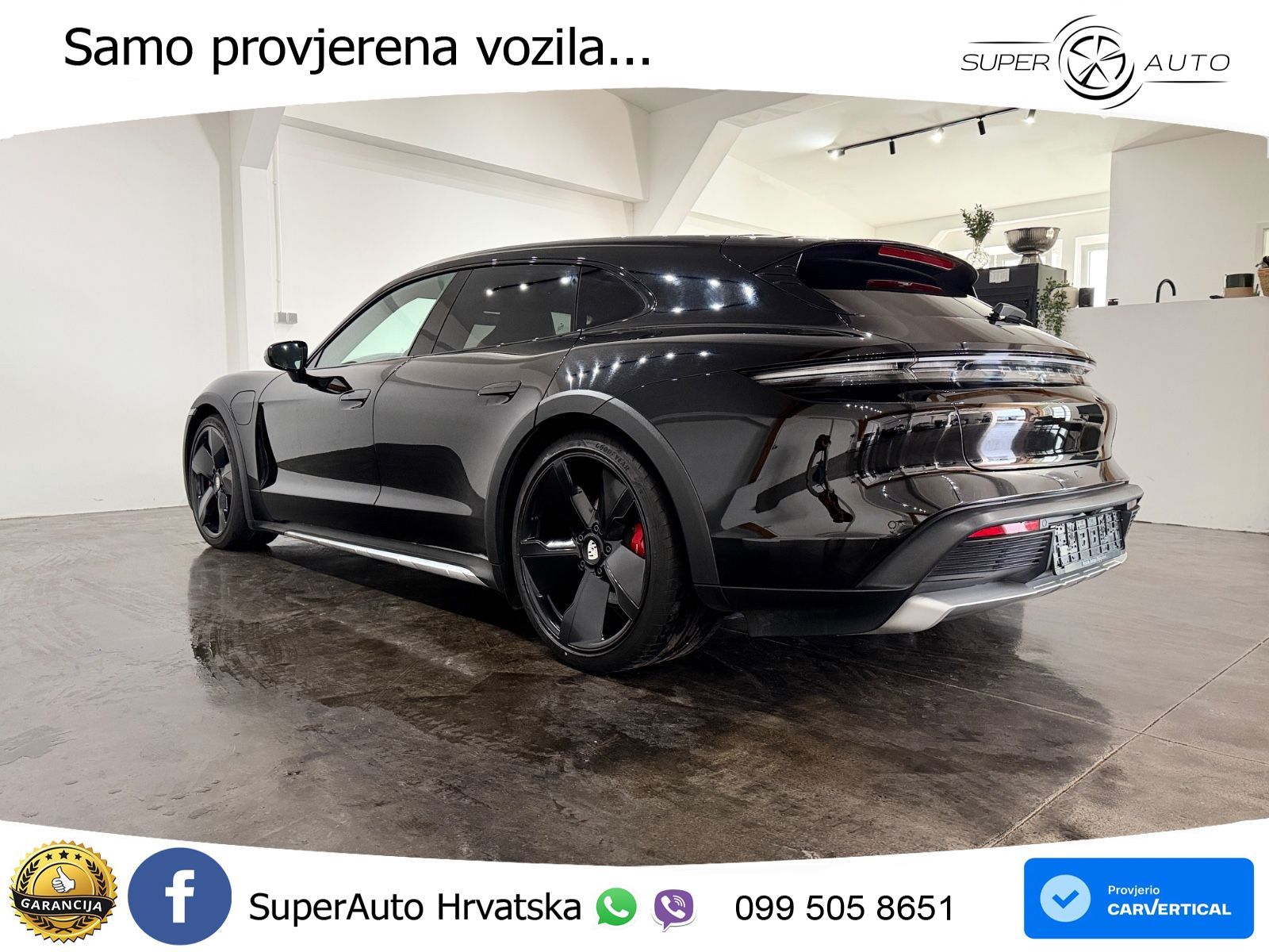 Porsche Taycan Cross Turismo 4S 93.4 kWh (571 KS)