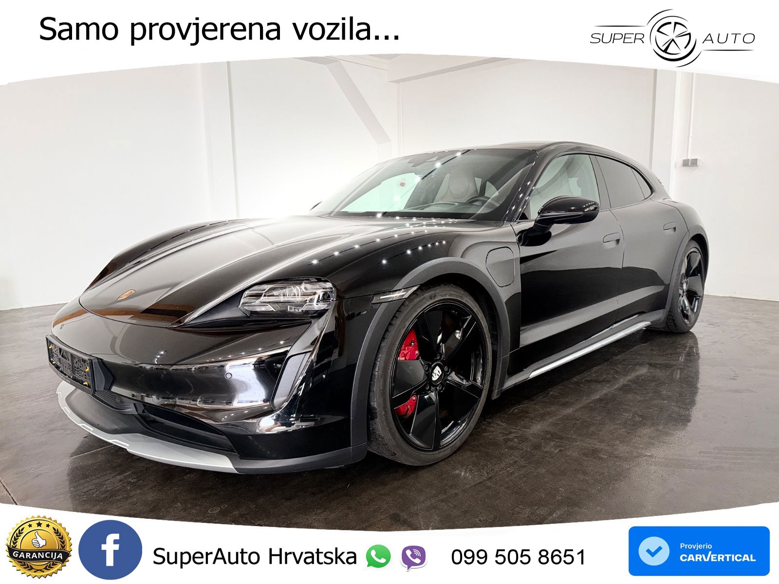 Porsche Taycan Cross Turismo 4S 93.4 kWh (571 KS)